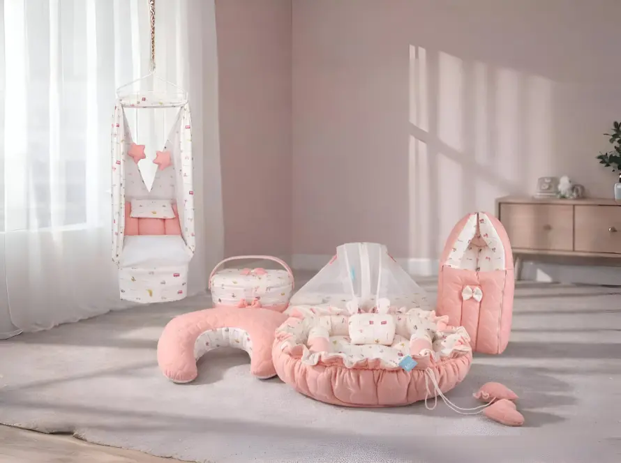 new born baby bed set and Accessories bed set